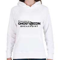 printfashion Tom Clancy's Ghost Recon Breakpoint - Női kapucnis pulóver - Fehér
