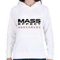 printfashion Mass Effect Andromeda - Női kapucnis pulóver - Fehér