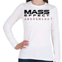 printfashion Mass Effect Andromeda - Női hosszú ujjú póló - Fehér