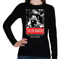 printfashion Taylor Howkins - Női hosszú ujjú póló - Fekete