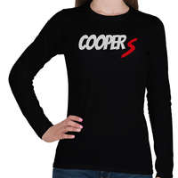 printfashion COOPER S - Női hosszú ujjú póló - Fekete
