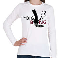 printfashion The big bong theory - Női hosszú ujjú póló - Fehér