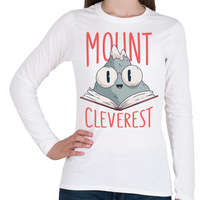 printfashion Mount Cleverest - Női hosszú ujjú póló - Fehér