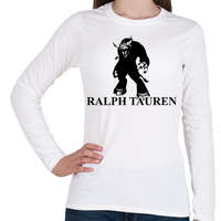 printfashion Ralph Tauren - Női hosszú ujjú póló - Fehér