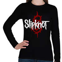 printfashion Slipknot - Női hosszú ujjú póló - Fekete