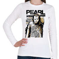 printfashion Pearl Jam - Női hosszú ujjú póló - Fehér