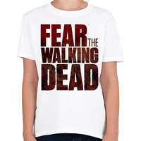 printfashion FEAR THE WALKING DEAD - Gyerek póló - Fehér