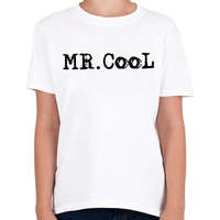 printfashion Mr. Cool - Gyerek póló - Fehér