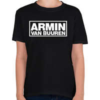 printfashion Armin Van Buuren - Gyerek póló - Fekete