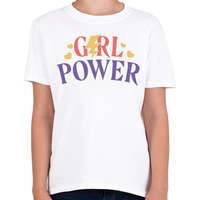 printfashion Girl power - erős nők - Gyerek póló - Fehér