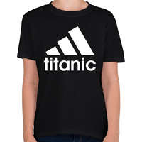 printfashion Titanic 2 - Gyerek póló - Fekete
