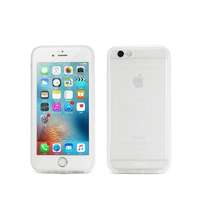 Remax iPhone 7 Plus / 8 Plus szilikon tok, elő+hátlapi, fehér, Remax RM-1635