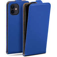 OEM Samsung Galaxy S4 SM-I9505 / S4 Plus SM-I9506 fliptok, műanyag keretes, kék
