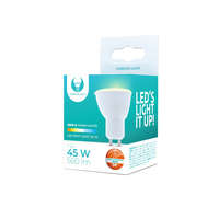 Forever LED izzó GU10, 7W, 3000K, 560lm, meleg fehér fény, 38 fok, Forever Light