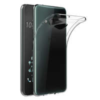 OEM HTC U Play szilikon tok, hátlaptok, telefon tok, ultravékony, átlátszó, 0.3mm