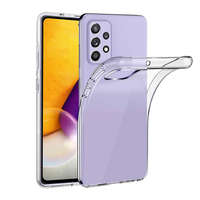 OEM Samsung Galaxy A72 4G / 5G szilikon tok, hátlaptok, telefon tok, ultravékony, átlátszó, 0.3mm