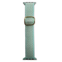 Beline Apple Watch 4/5/6/7/8/9/SE/SE2 okosóra szíj, 42/44/45mm kompatibilis, szövet, kék, Beline