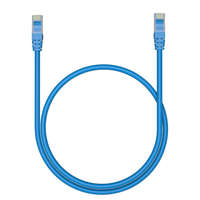 XO Hálózati kábel, LAN kábel, RJ45 csatlakozókkal, kék, 1M, XO GB007