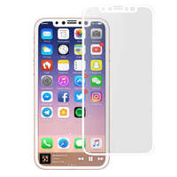 Remax iPhone 11 Pro / X / XS üvegfólia, tempered glass, előlapi, 3D, edzett, hajlított, fehér kerettel, Remax GL-04