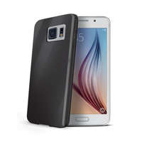 Celly Samsung Galaxy S6 szilikon tok, hátlaptok, telefon tok, füst színű, Celly Gelskin