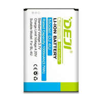 DEJI Nokia E66/E75/C5-03/3120 akkumulátor, BL-4U, 1000mAh, DEJI