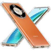 OEM Honor Magic6 Lite 5G szilikon tok, hátlaptok, telefon tok, erősített sarkokkal, átlátszó, Anti Shock, 1.5mm