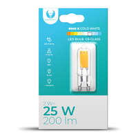 Forever LED izzó, G9 foglalat, 2W, 200lm 6000K, hideg fehér, Forever Light
