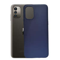 OEM Nokia G11 4G / G21 4G szilikon tok, hátlaptok, telefon tok, matt, kék