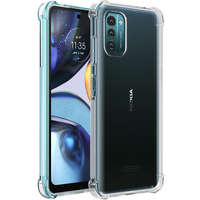 OEM Nokia G11 4G / G21 4G szilikon tok, hátlaptok, telefon tok, erősített sarkokkal, kamera védelemmel, átlátszó, Anti Shock, 1,5mm