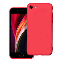 OEM iPhone 7 / 8 szilikon tok, hátlaptok, telefon tok, matt, piros, Soft