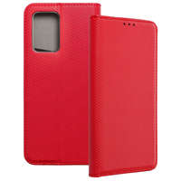 OEM Xiaomi Redmi 10 / Redmi 10 2022 könyvtok, fliptok, telefon tok, mágneszáras, piros, Smart Case book