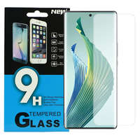 OEM Honor Magic5 Lite 5G üvegfólia, tempered glass, előlapi, edzett (keskeny)