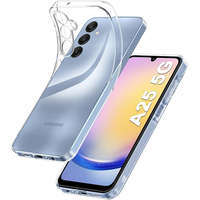 OEM Samsung Galaxy A25 5G szilikon tok, hátlaptok, telefon tok, vastag, kamera védelemmel, átlátszó, 2mm BOX