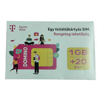 OEM Telekom Domino sim kártya, aktiválatlan, 20perc 1GB