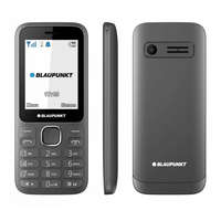 Blaupunkt Blaupunkt FM03i mobiltelefon, dual sim, szürke, kártyafüggetlen, magyar menüs