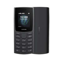 Nokia Nokia 105 (2023) mobiltelefon, dual sim, fekete, kártyafüggetlen, magyar menüs