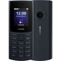 Nokia Nokia 110 4G (2023) mobiltelefon, dual sim, sötétkék (Midnight Blue), kártyafüggetlen, magyar menüs