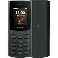 Nokia Nokia 105 4G (2023) mobiltelefon, dual sim, sötétszürke, kártyafüggetlen, magyar menüs, 1 napos