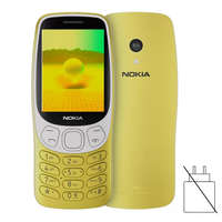 Nokia Nokia 3210 4G (2024) mobiltelefon, dual sim, arany, kártyafüggetlen, magyar menüs