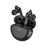 Hoco Vezeték nélküli fülhallgató, stereo bluetooth headset töltőtokkal, fekete, Hoco ES60