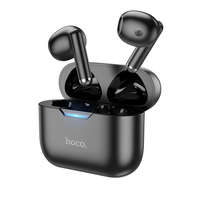 Hoco Vezeték nélküli fülhallgató, stereo bluetooth headset töltőtokkal, fekete, Hoco EW34