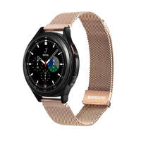 DUX DUCIS Okosóra fém szíj 20mm, Samsung Galaxy Watch/ Huawei Watch / Honor Watch kompatibilis, arany, DUX DUCIS Milanese