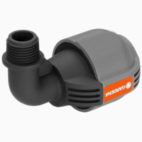 Gardena Sprinklersystem L-elem 25mm 1/2" külső menettel