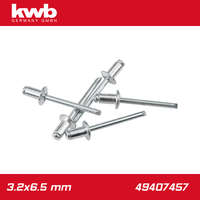 KWB Popszegecs, alu-horganyzott DIN 7337 3.2x6.5 mm 50 db-os - KWB