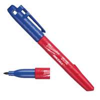 Milwaukee Jelölő filctoll alkoholos, hegyes 1 mm Milwaukee INKZALL - KÉK