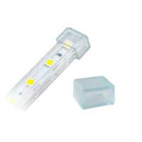 Elmark Végzáró sapka, szilikon 5050 vízálló RGB szalaghoz, hátsó IP65 ELMARK