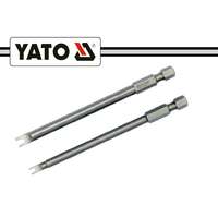 YATO Bit készlet biztonsági, lapos tűvégű hosszú 6-10 mm Yato