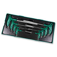 Jonnesway Tools Imbuszkulcs T-fogós készlet 2-10 mm 8 db-os Tálcás készlet -Jonnesway
