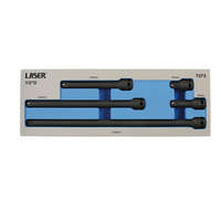 Laser Tools Toldószár készlet, gépi 1/2" 5 db-os 50-75-150-250-375 mm - Tálcás