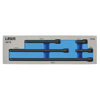 Laser Tools Toldószár készlet, gépi 3/8" 5 db-os 50-75-150-250-350 mm -Tálcás